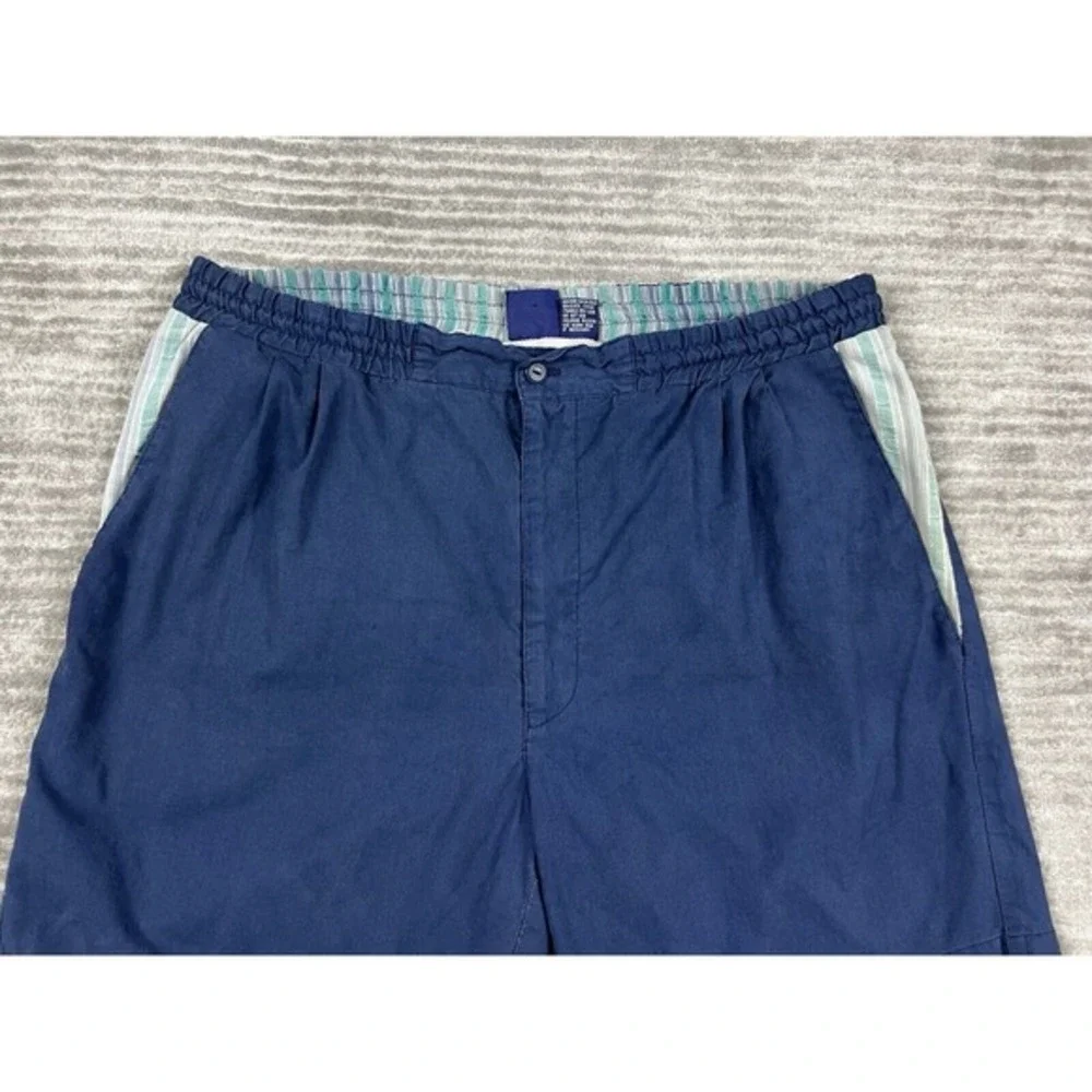 Envoy Swim Shorts Mens Large Blue‎ Mesh Lined Drawstring